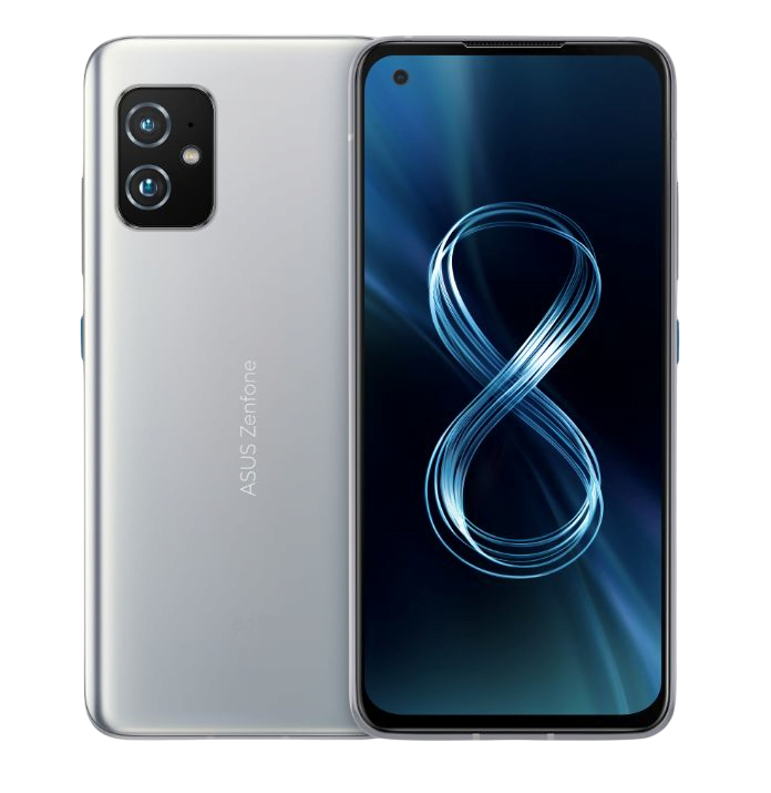 ZenFone - ASUS Zenfone8 8G RAM  128GB シルバー 交換品 7,000円値下げ、ASUSの5Gスマホ「Zenfone 8」「Zenfone 8 Flip